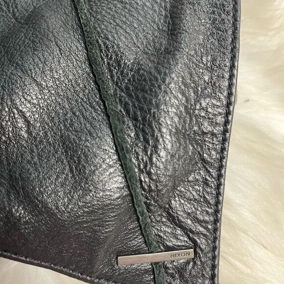 Nixon Soft leather Black Patchwork Hobo shoulder/crossbody medium Bag - Picture 6 of 14